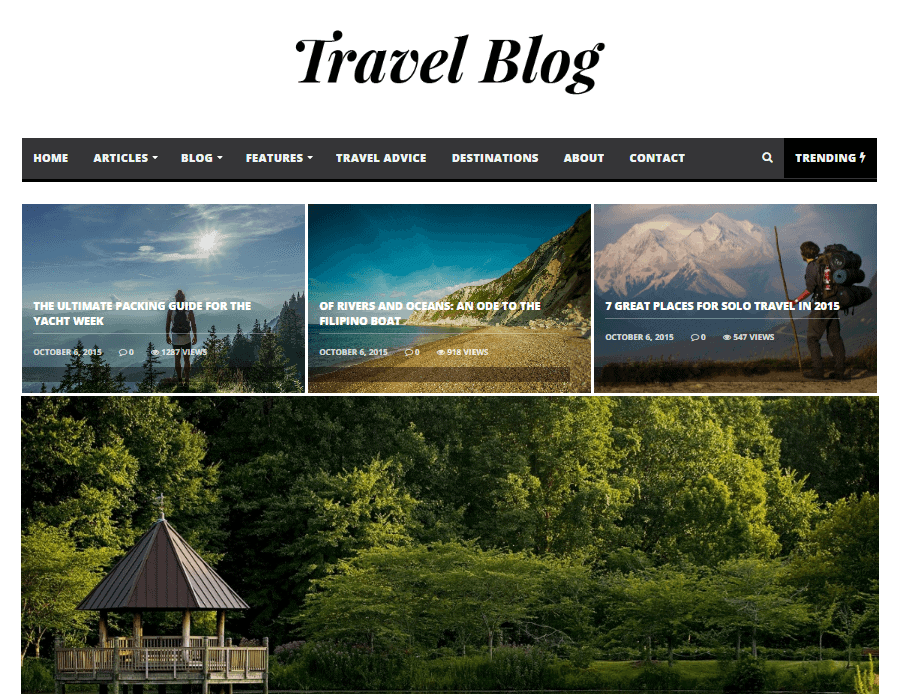 Infra Travel Blog