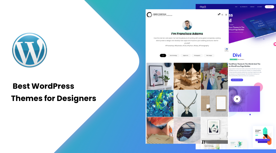 30+ Best WordPress Themes for Designers of 2024