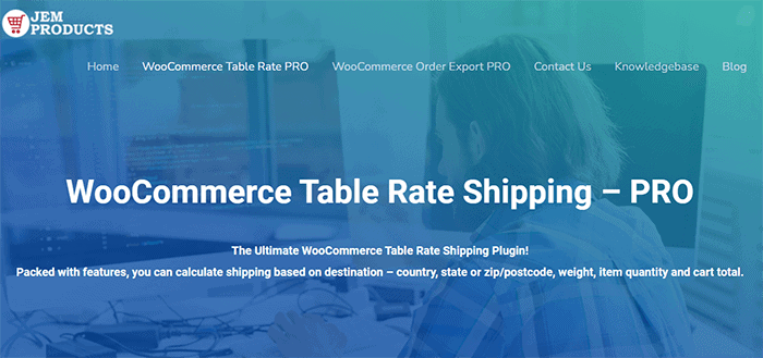 WooCommerce table rate shipping pro