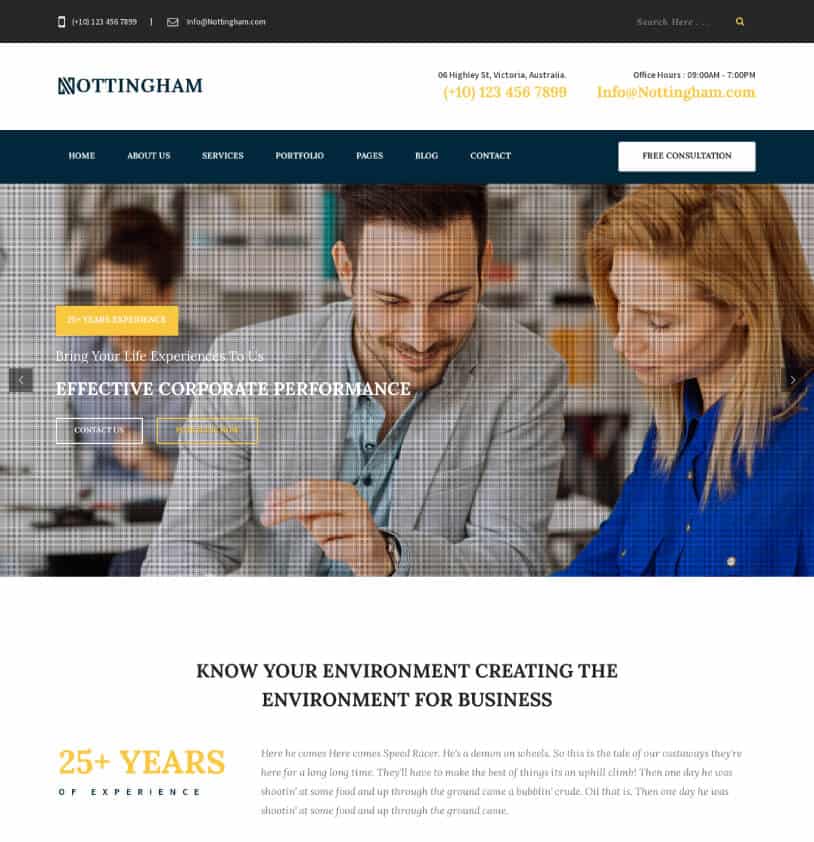 Nothingham – Just another WordPress site