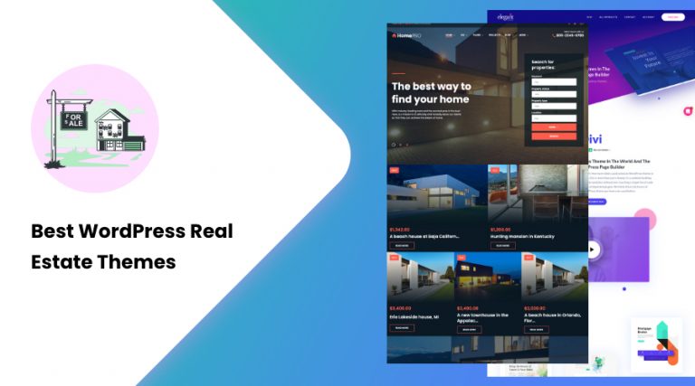 10+ Best WordPress Real Estate Themes of 2026