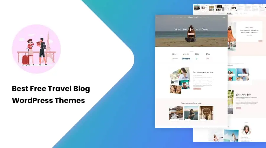 25+ Best Free Travel Blog WordPress Themes in 2022