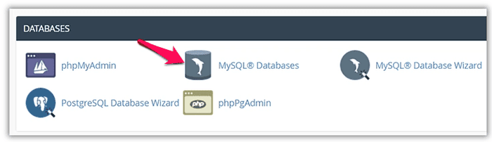 MySQL databases on cPanel