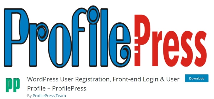 profilepress Login and Registration Plugins