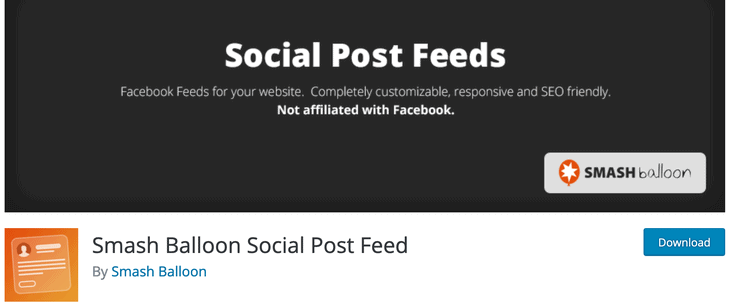 Custom Facebook Feed Plugin