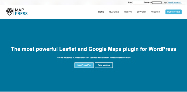 MapPress Pro WordPress Plugin