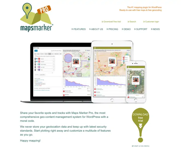 Maps Marker Pro WordPress Plugins