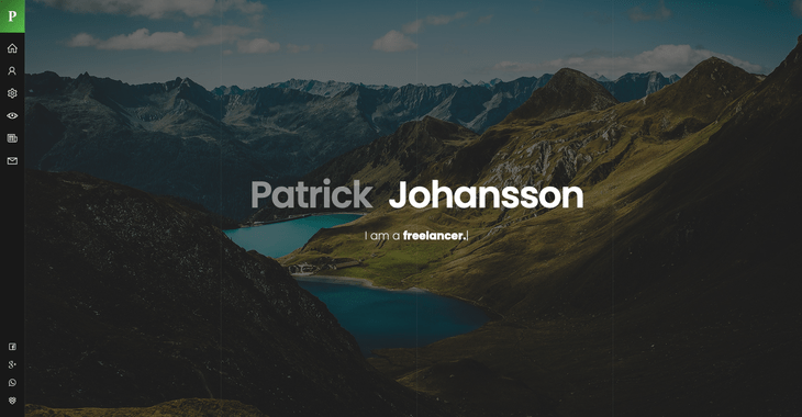 Patrick Resume WordPress Theme