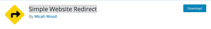 Simple Website Redirect WordPress Plugin