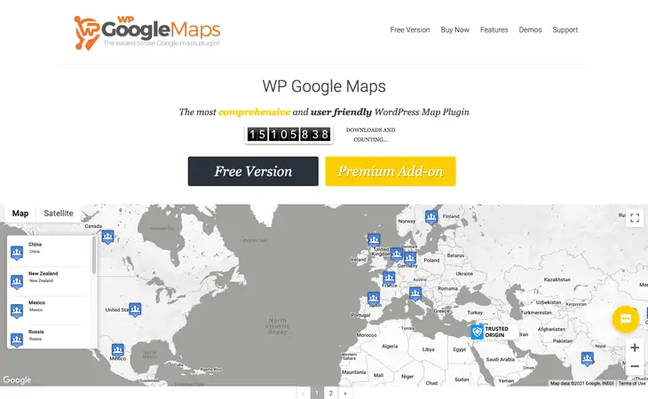 WP Google Maps WordPress Plugin