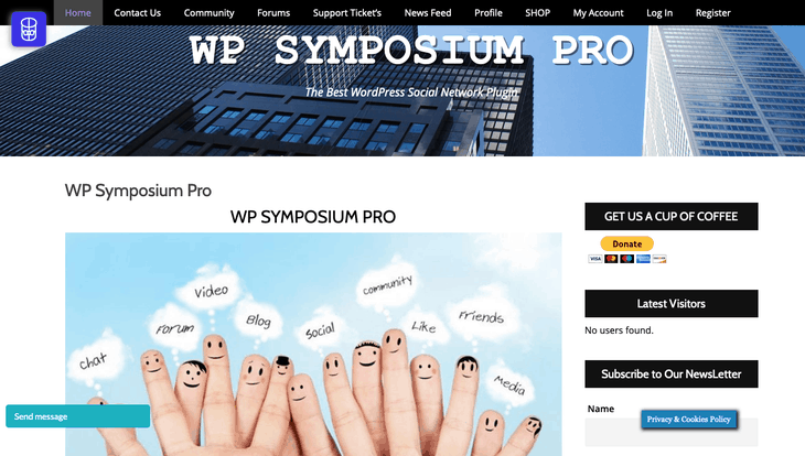 WP Symposium Pro WordPress Theme