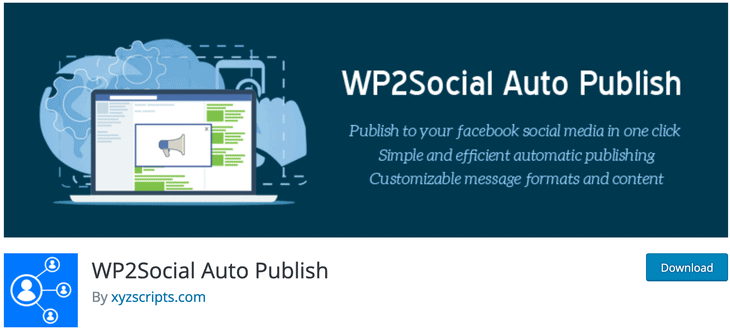 WP2Social Auto Publish Plugin