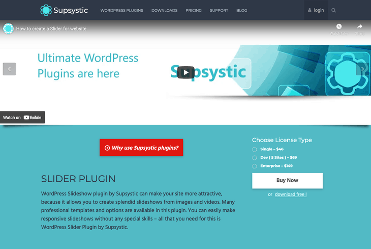 WordPress Slideshow Plugin by Supsystic