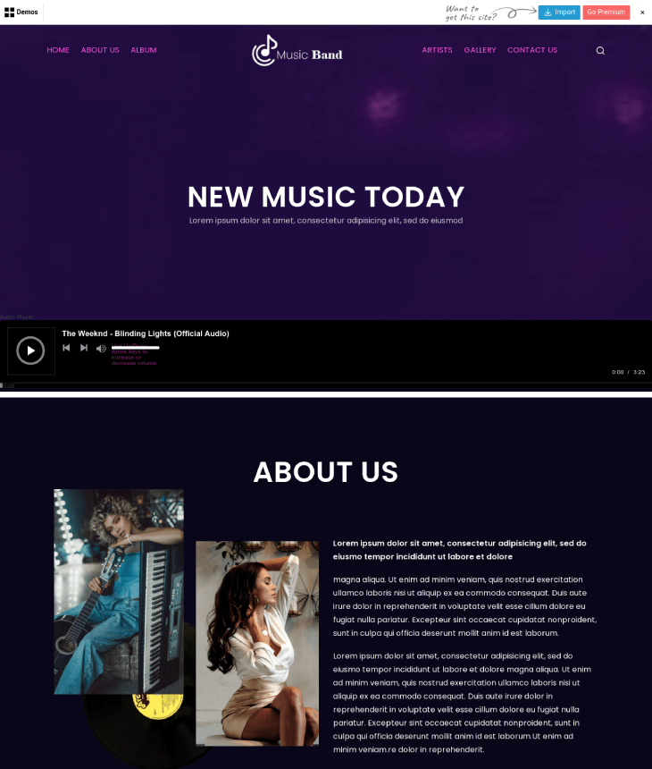 Zakra Theme- Music Band V2