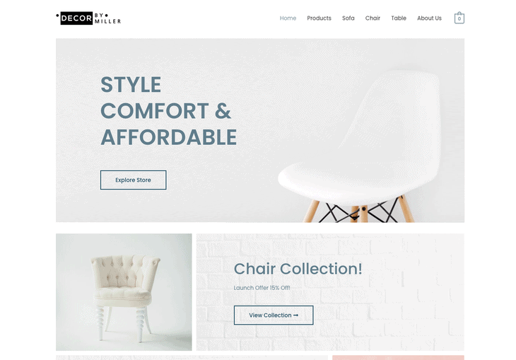 Astra Furniture WordPress Theme