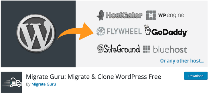 Migrate Guru Migrate Clone WordPress Free