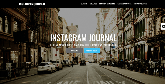 Instagram Photo Journal Plugin