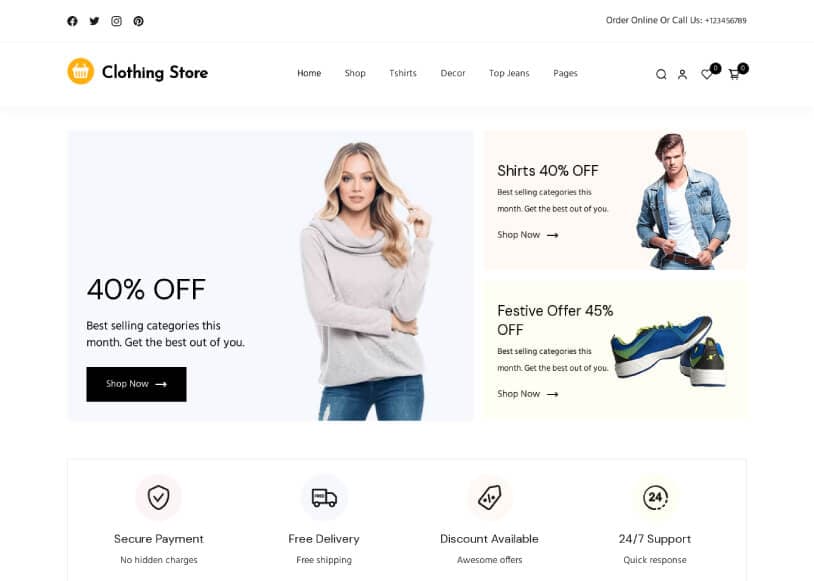 Clothing Store