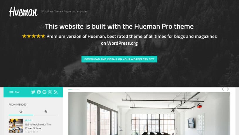 Hueman _ WordPress Theme – Inspire and empower