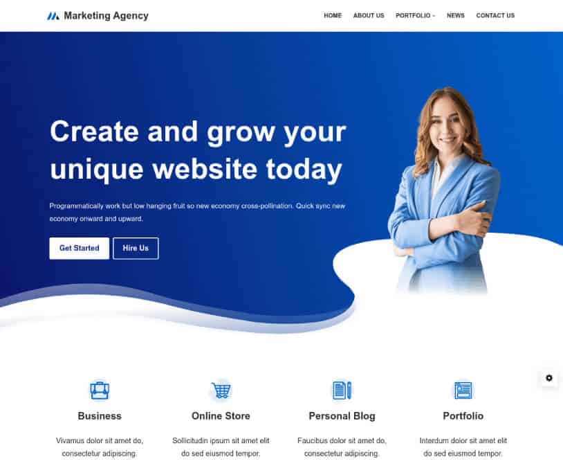 Marketing Agency – Just another Demos Sites site