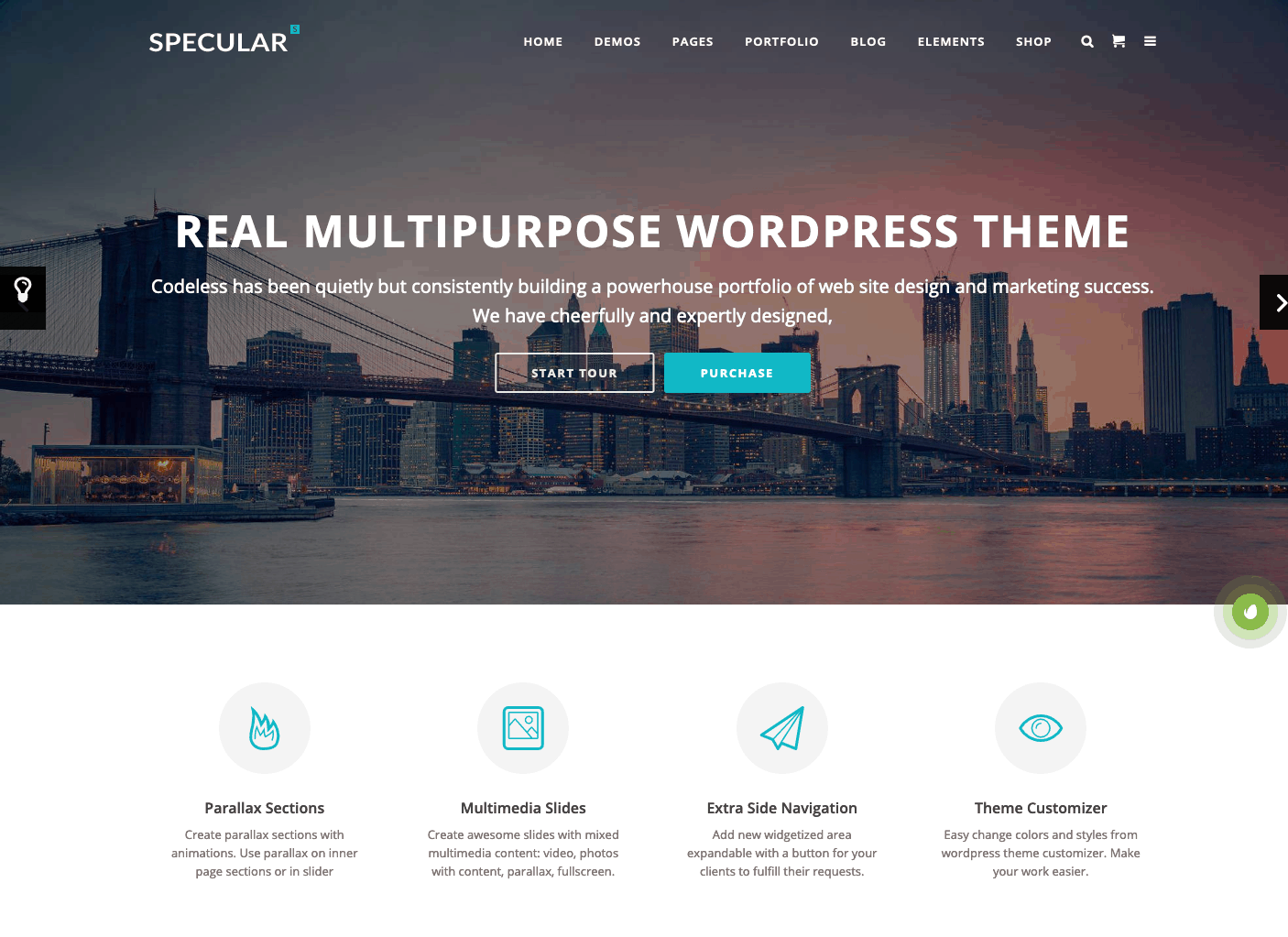 Specular WordPress Theme