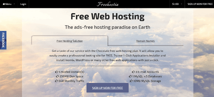Freehostia Web Hosting