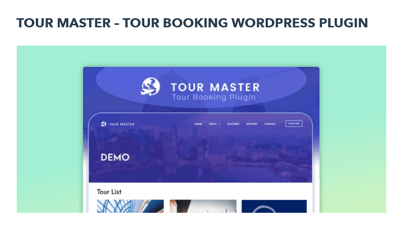 Tour Master WordPress Plugin