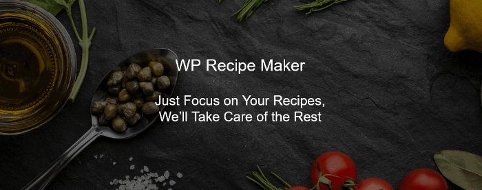 WP Recipe Maker WordPress Plugin