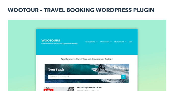 WooTour WordPress Plugin