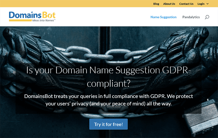 Domains bot Name Generator