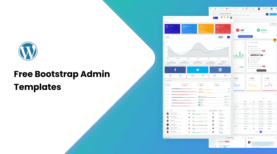 Top 10 Free Bootstrap Admin Templates 2022