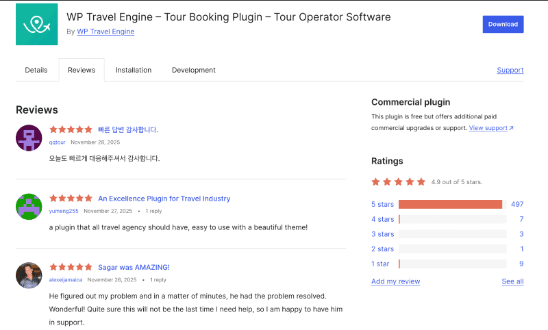 WP Travel Engine Review