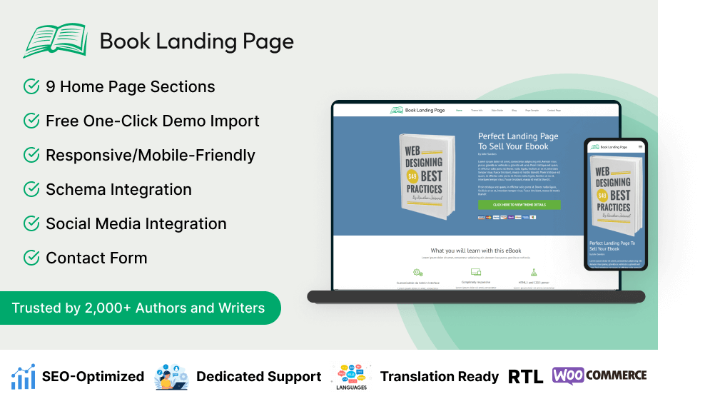 Book Landing Page Featured Image