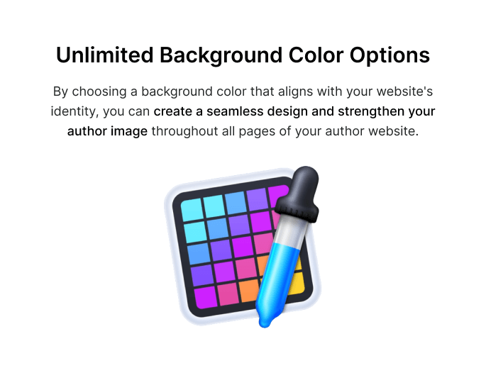 Features of Book Landing Page Color Options