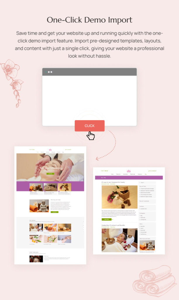 Spa and Salon: Free WordPress Theme for Beauty and Hair Salon