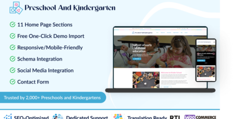 Preschool and Kindergarten Featured Image