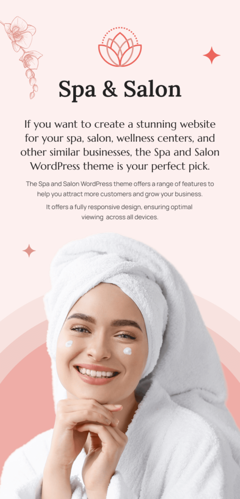 Spa and Salon Pro - Best WordPress Spa and Salon Theme